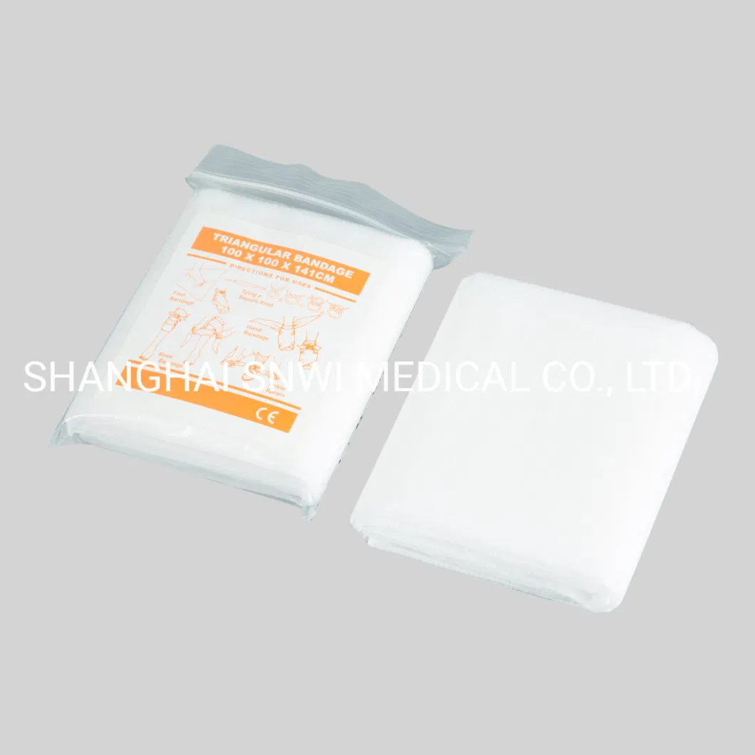 100% Cotton High Absorbent Medical Sterile Disposable Non-Woven Gauze Ball Used in Hospital